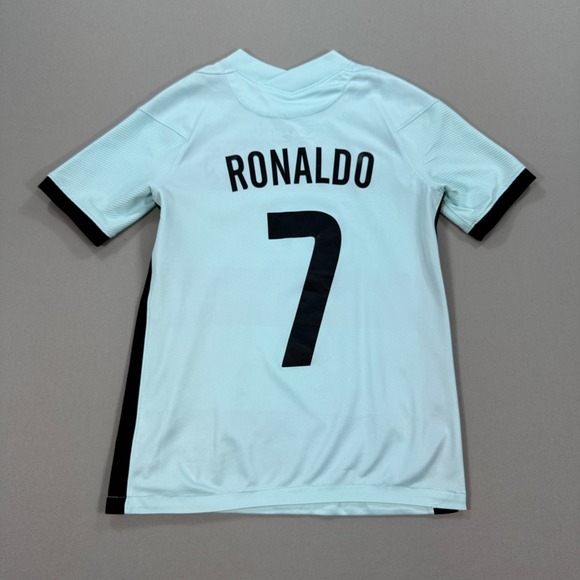 Nike Portugal Jersey Youth Large National Football Team Drifit Ronaldo #7 Soccer - Picture 2 of 6